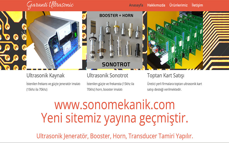 Garanti Ultrasonic